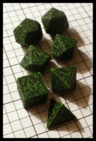 Dice : Dice - Dice Sets - Q Workshop Green Forest - Gen Con Aug 2011